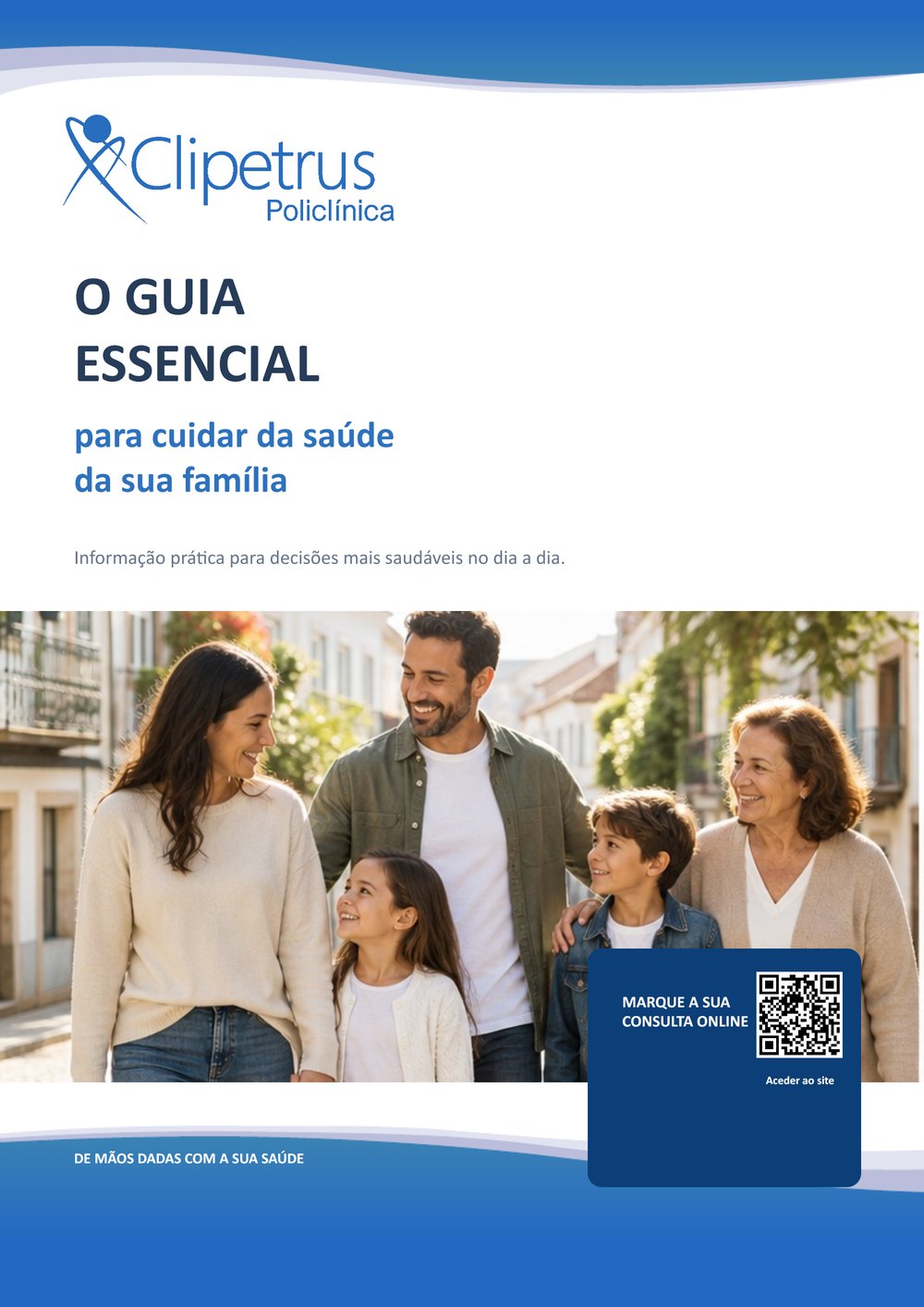 Capa do Guia Essencial para Cuidar da Saúde da Sua Família